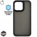 Capa iPhone 14 Pro Max - Clear Case Fosca Graphite Black